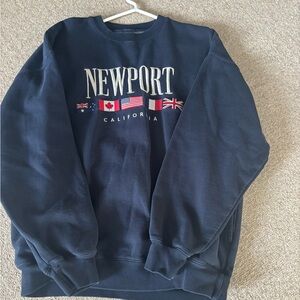 Brandy Melville Blue Sweatshirt